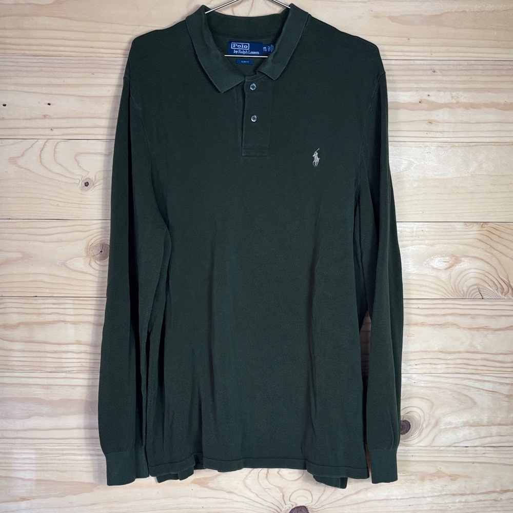 Polo Ralph Lauren green polo shirt XXL